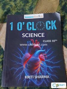 1:00 CLOCK SCIENCE BOOK