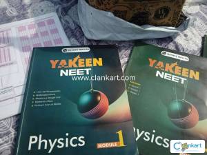 100% brand new PW Yakeen NEET droppers combo + solution books + 30 OMR