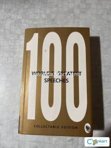 100 great speeches book  not even opens once highly demanded