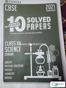 10 Last Years Solved Papers - Science (PCB): CBSE