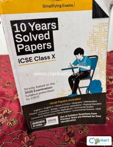 10 Years Solved Papers ICSE 10 Oswal 2025