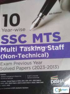 10 Yearwise Ssc Mts exam Pyq solved papers(2023-2013