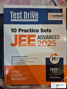 10 practice sets jee advanced. ARIHANT