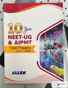 10 year neet ug & AIPMT Test papers+solutions (2014-2023)