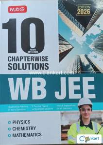 10 years (2016- 2025) PYQ for WBJEE