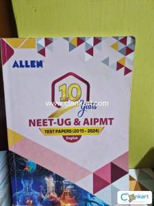 10 years NEET UG & AIPMT test papers