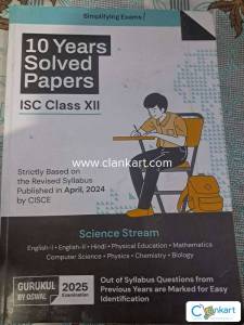 10 years Solved papers for class 12