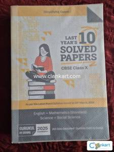 10 years solved papers cbse class 10