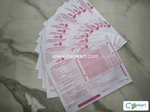 10pcs Answer sheets for real feel examination.