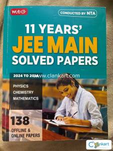 11 YEARSS JEE MAIN SOLVED PAPER