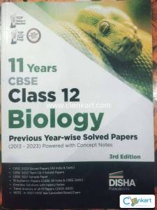 11 Years CBSE BIOLOGY Previous Year-wise Solved Papers