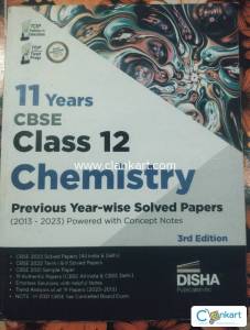 11 Years CBSE Class 12 Chemistry Pervious Year-wise Solved Papers