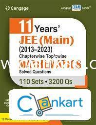 11 Years JEE (Main) (2013-2023) Chapterwise Maths Solved Questions