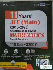 11 Years JEE (Main) Chapterwise Topicwise MATHEMATICS solved questions