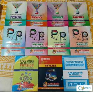 11 books Sri Chaitanya Educational Institutions Physics for Class 12