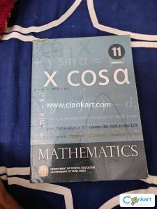 11th mathematics volume 1 book
