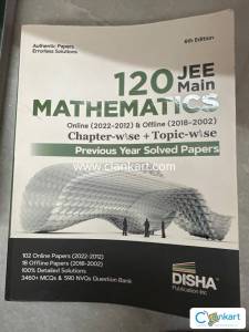 120 JEE Main Mathematics 6th edition