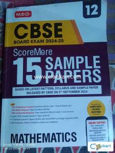 12 CBSE, MTG sample paper