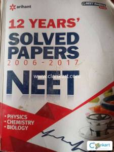 12 Years Solved Papers NEET 2006-2017