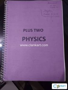12 physics Full notes