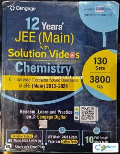 12 years JEE(Main) with Solution Videos (Chemistry)