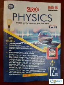 12th Physics Sura Guide (EM) 2025-26 New Guide