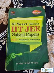 13 YEARS IIT JEE SOLVED PAPERS