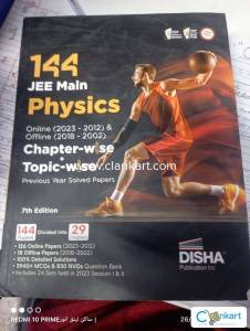144 JEE MAINS PHYSICS CHAPTER-WISE TOPIC-WISE PREVIOUS YEAR SOLVED