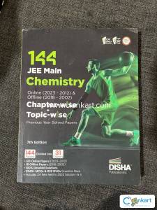 144 JEE Main Chemistry Chapter-wise + Topic-wise (Disha, 7th Edition)