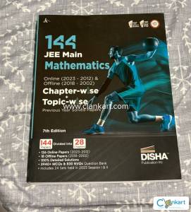 144 JEE Main Mathematics **BRAND NEW**