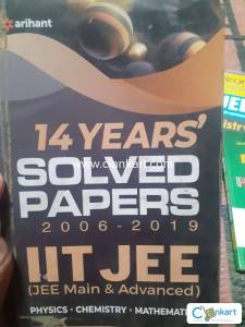 14 years solved papers 2006-19 Mains and advance (Physics, Chem,Maths)