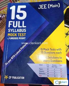15 Full Syllabus Mock Test by CAREER POINT