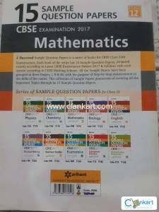 15 SAMPLE QUESTION PAPERS CBSE EXAMINATION 2017 MATHEMATICS