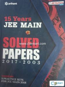 15 YEARS JEE MAINS -- Solved papers