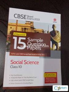 15 sample question papers social science class 10