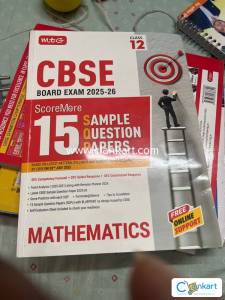 15 years sample paper maths, class, 12th