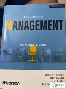 15th edition Management Pearson