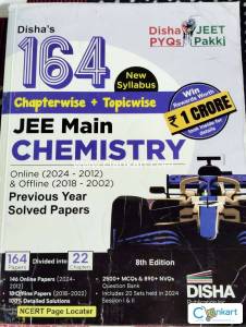 164 JEE Main Previous Year Solved Papers Book Sample Chapters by Disha