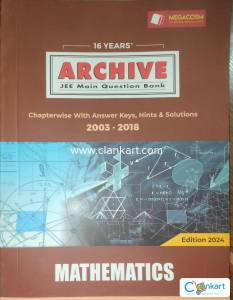 16 YEARS' ARCHIVE: JEE Main Questions ( Physics,Chemistry, Maths)