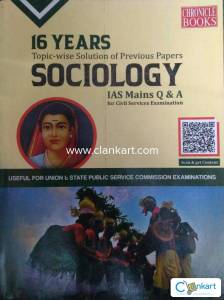 16 YRS TOPIC-WISE SOCIOLOGY IAS MAINS FOR CIVIL SERVICES EXAMINATION