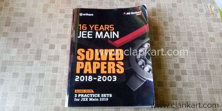 16 years jee main solved papers