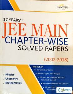 17 years Jee main Chapter wise solved paper