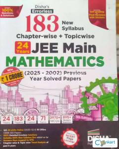 183 JEE Mains Mathematics Disha 2025-2002 Solved PYQ