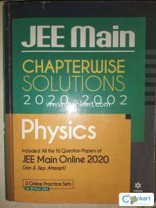 18 Years Chapterwise Solutions Physics JEE Main 2021