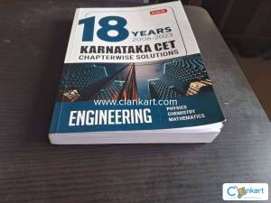18 years Pyqs of karnataka cet and chapterwise solutions
