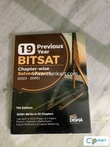 19 Previous Year BITSAT