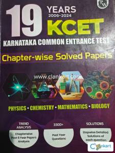 19 years kcet PYQs pw