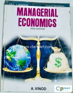 1 st semester MANAGERIAL ECONOMICS of Calicut University