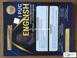1puc english question bank with answers