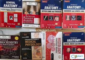1st year mbbs all books